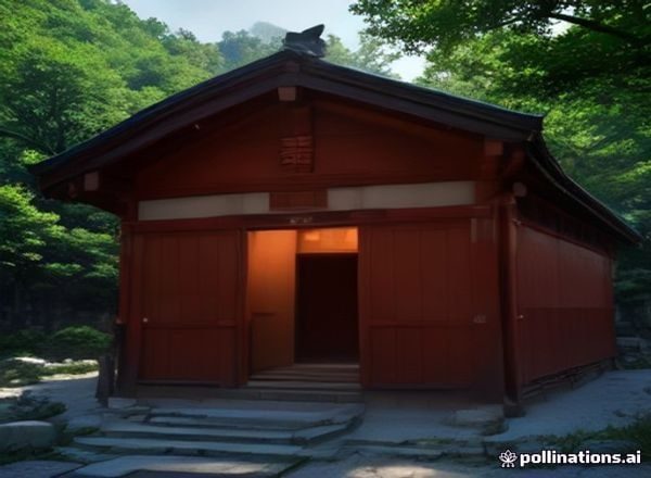 山色剧场页面结构梳理示意，用色块与线条表现内容分类与导航层级关系